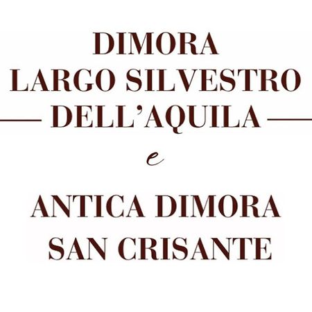 Villa Dimora Largo Silvestro Dell'Aquila- Centro Storico Esterno foto